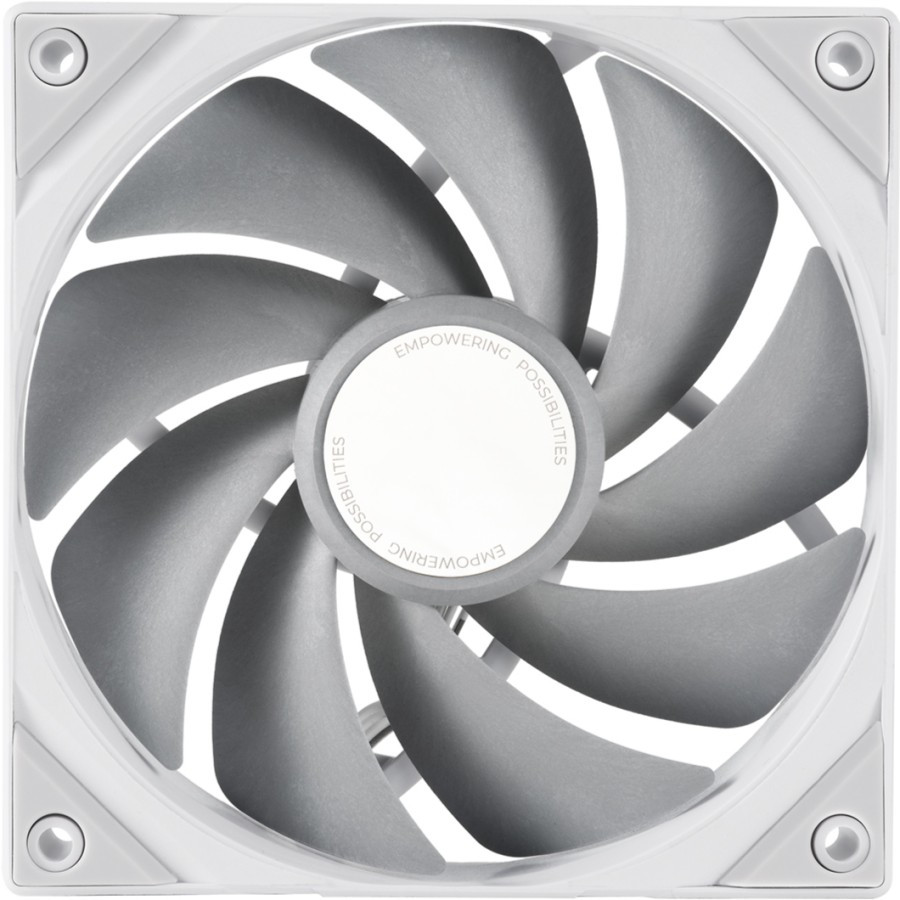 TRYX ROTA PRO 120 WHITE SINGLE FAN PACK 120MM FAN CASE CASING