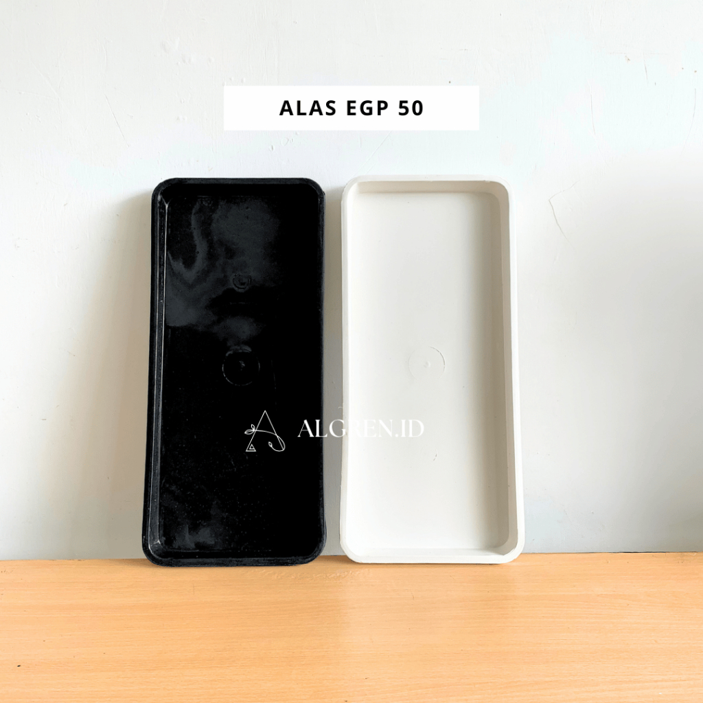 Alas Pot EGP 50 (P43.5cm) | Alas Pot Bunga | Tatakan Pot Panjang| Tray