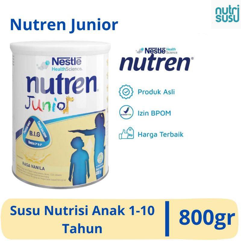 

Nutren Junior Rasa Vanila