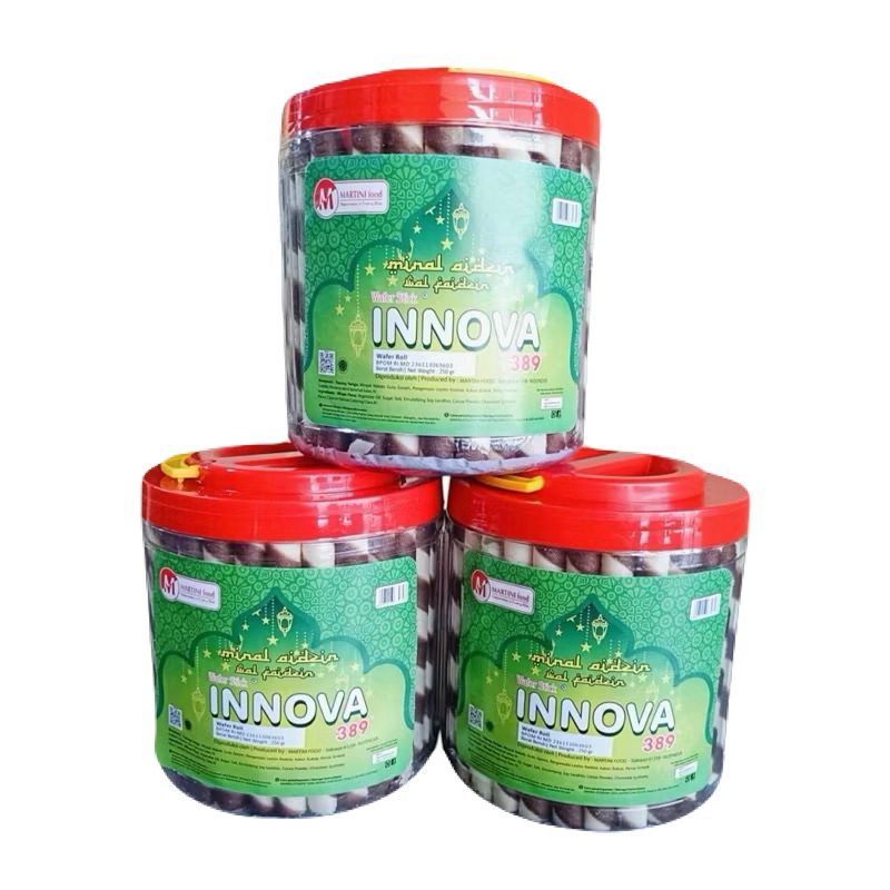 

INNOVA Wafer Stick Coklat Kemasan Toples 250g
