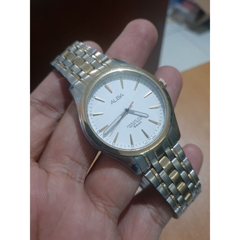 jam tangan alba seken original bekas