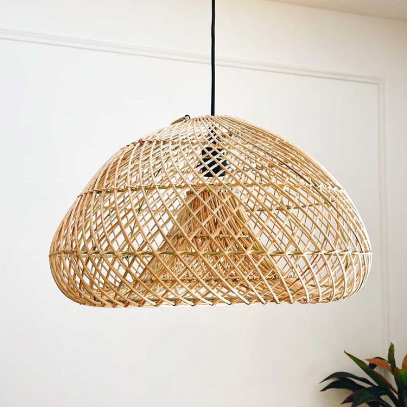 D40 Lampu Rotan Gantung/Decoration Lamp/Homemade