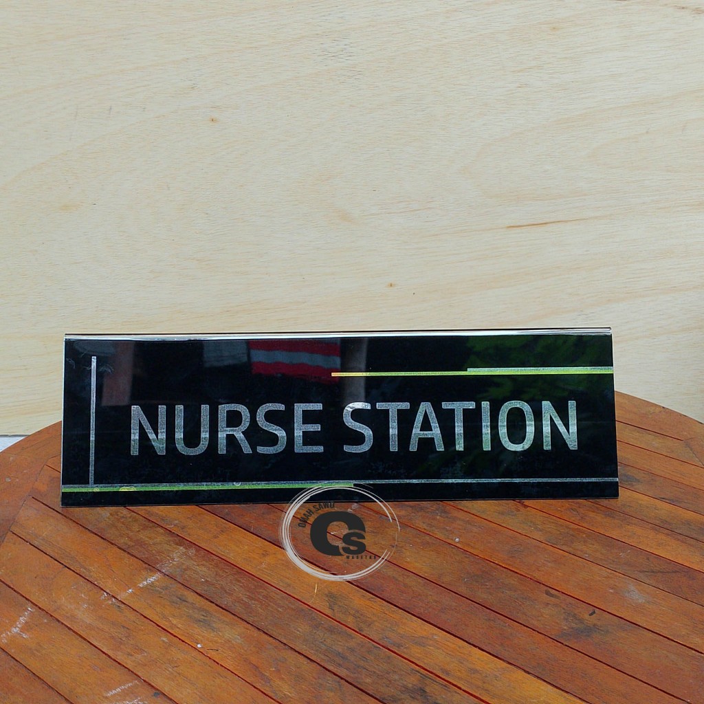 

Akrilik Meja Nurse Station - Tempat Perawat - Sedang Visit Pasien -Akrilik Lipat