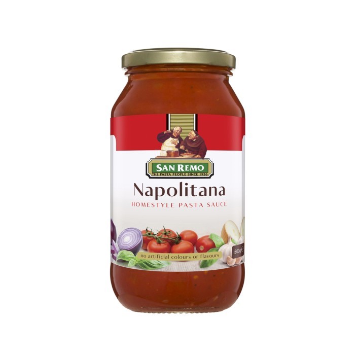 

San Remo Sauce Napolitana / Saus Pasta 500 Gr