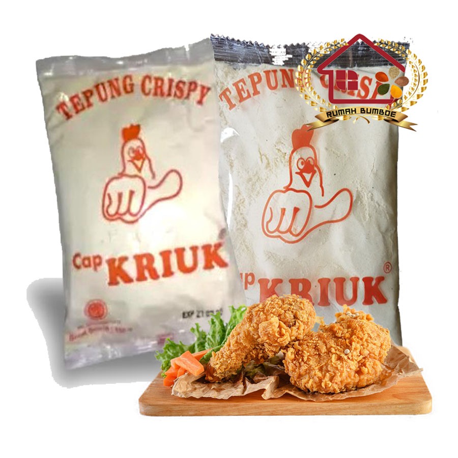 

(10pcs x 150gr) KRIUK TEPUNG Crispy 1 pack Cap KRIUK Maizena Ayam Bahan
