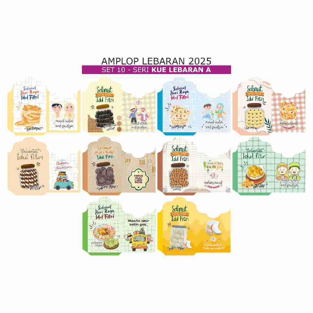 

[ PROMO ] AMPLOP LEBARAN MEDIUM 1000 LEMBAR