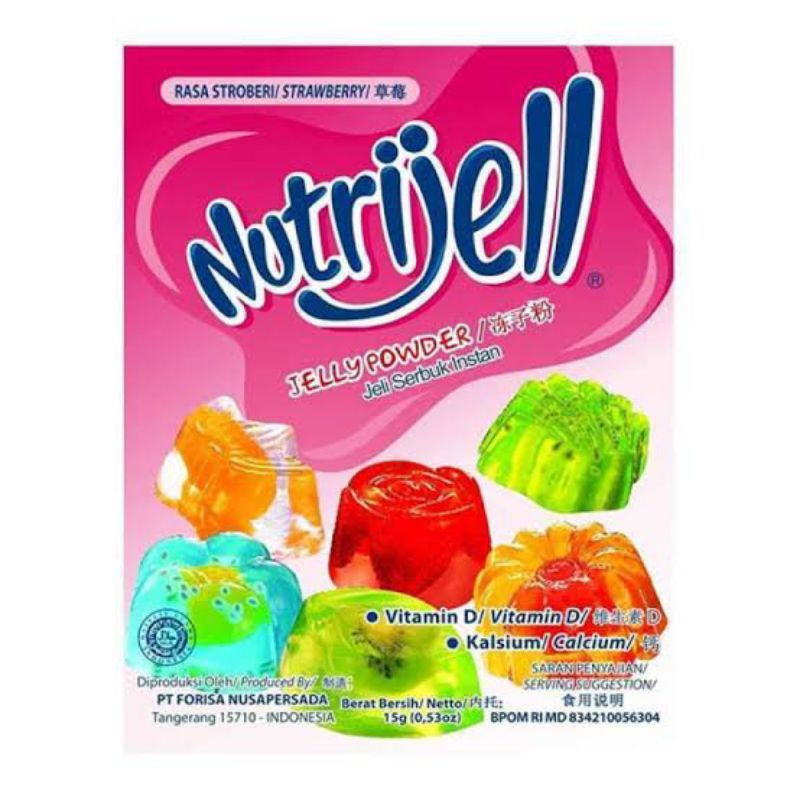 

Nutrijell Jelly Powder 1 box