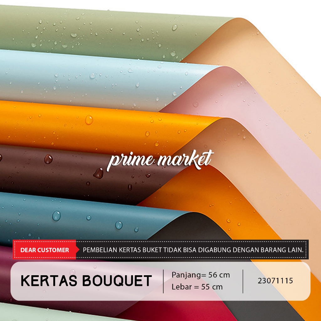 

Kertas Buket Bunga Kertas Cellophane Dua Warna Kertas Bunga Buket Flower Wrapping (23071115)