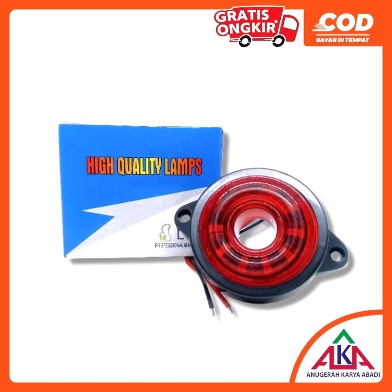 Lampu Variasi LED Mobil Pickup Truk Model Donat Bulat