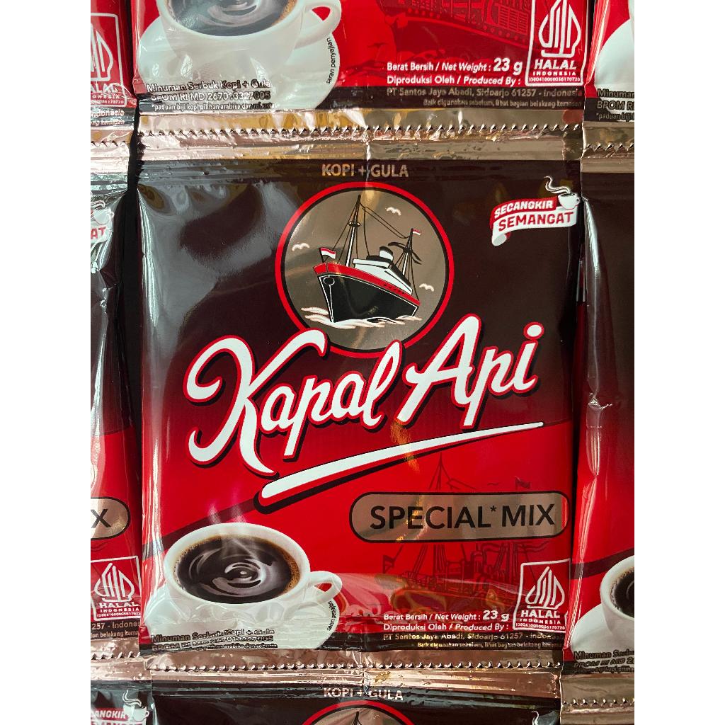 

Kopi Kapal Api Special Mix Renceng Renteng 10 Pcs / 10 Sachet