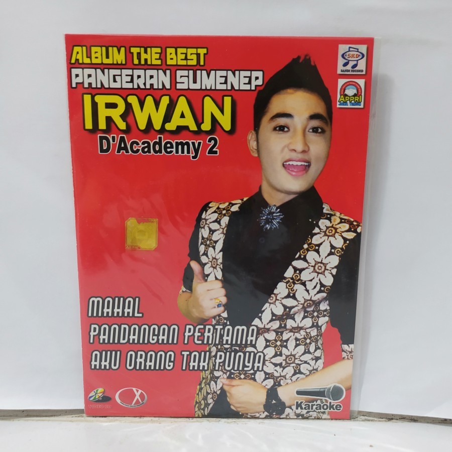 VCD Original Album The Best Pangeran Sumenep Irwan D'Academy 2