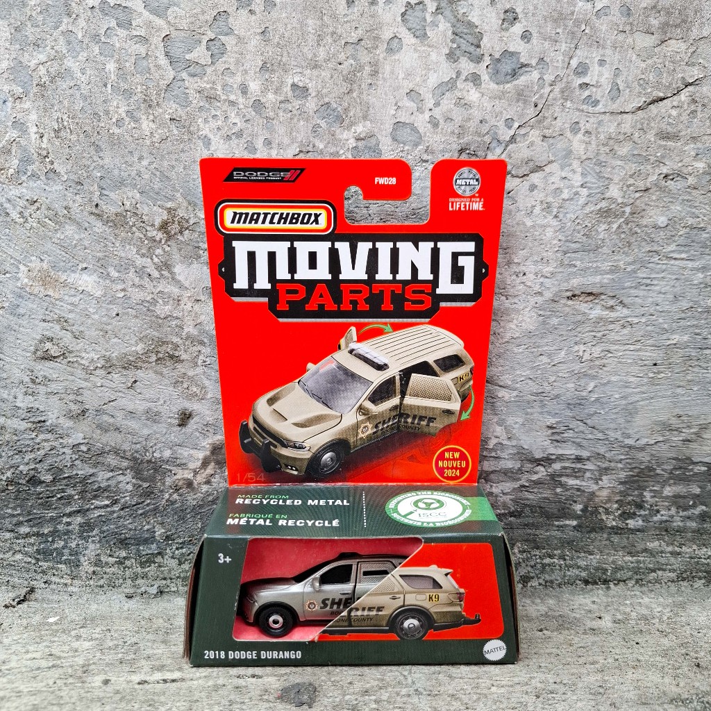 Matchbox 2018 Dodge Durango Moving Parts