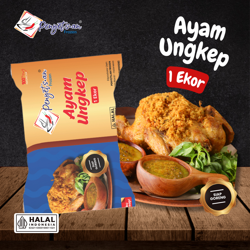 

PENYETSAN AYAM UNGKEP BAKAKAK BUMBU KUNING ( 1 EKOR ) Frozen Food