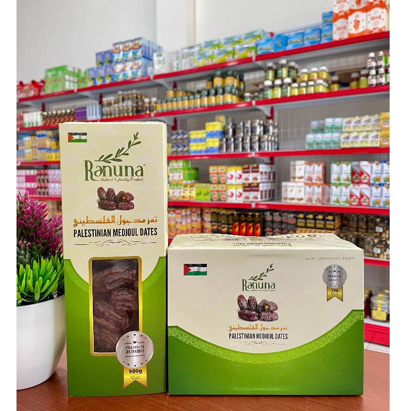 

Kurma Medjool Ranuna Premium | Palestinian Dates