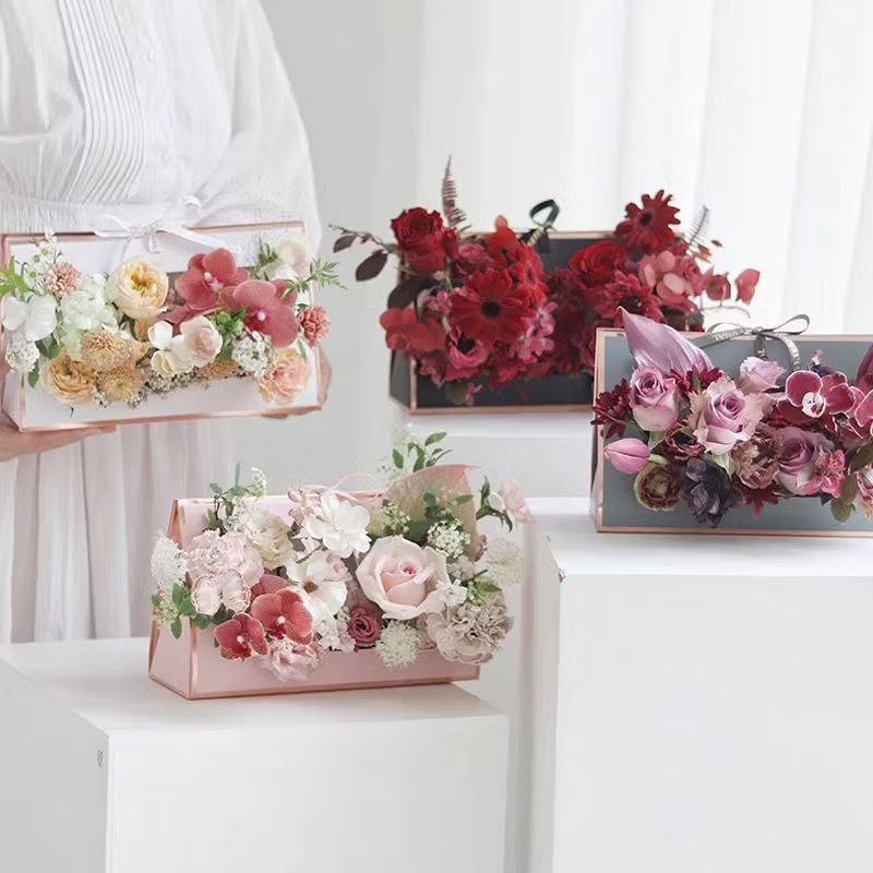 

RECTANGLE Bloom Box - Flower Box - Box Bunga - Vas Bunga - Kotak Bunga