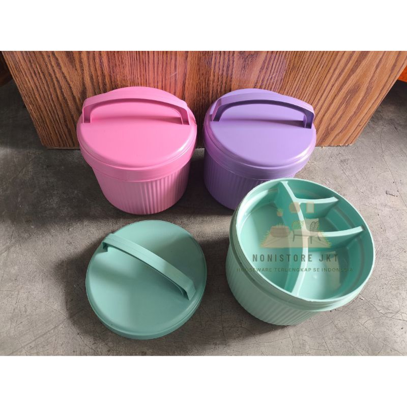 new product rantang susun 2 tingkat / rantang susun 4 sekat rantang murah / rantang drat