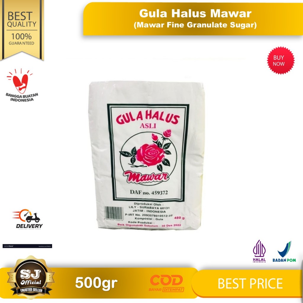 

Gula Halus Cap Mawar Kualitas Bagus