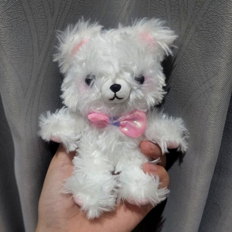 Amuse Fortune Bears Keychain | Gantungan Beruang Putih Amuse