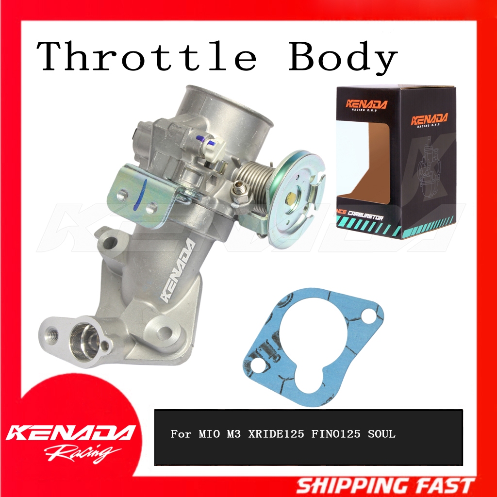 TB KENADA Throttle Body MIO M3 XRIDE125 FINO125 SOUL GT125 28 30 32 34MM