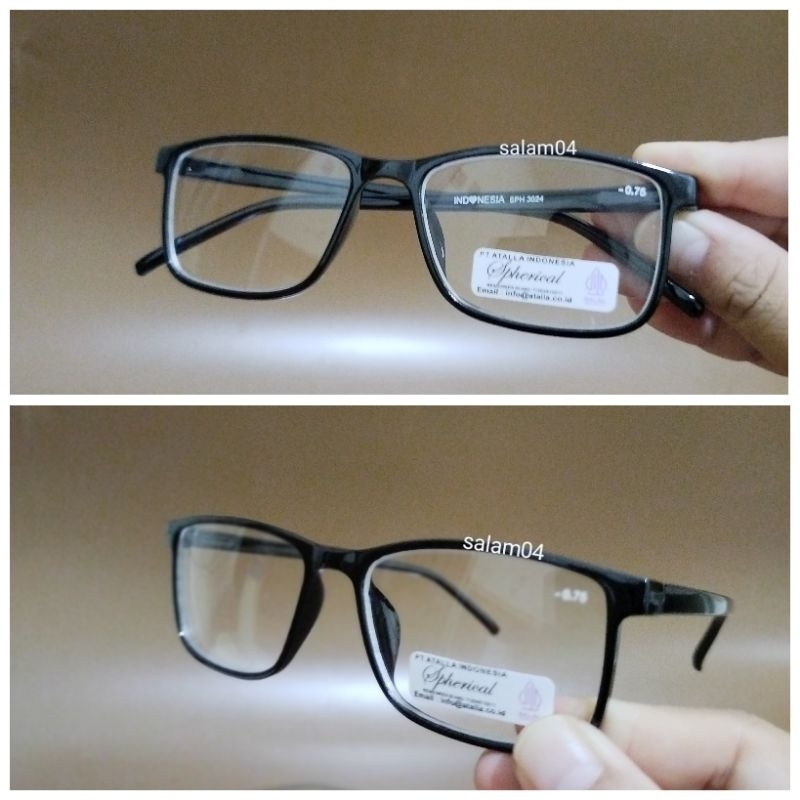 Kacamata minus lentur -0.50 sd -4.00 /kacamata minus pria dan wanita