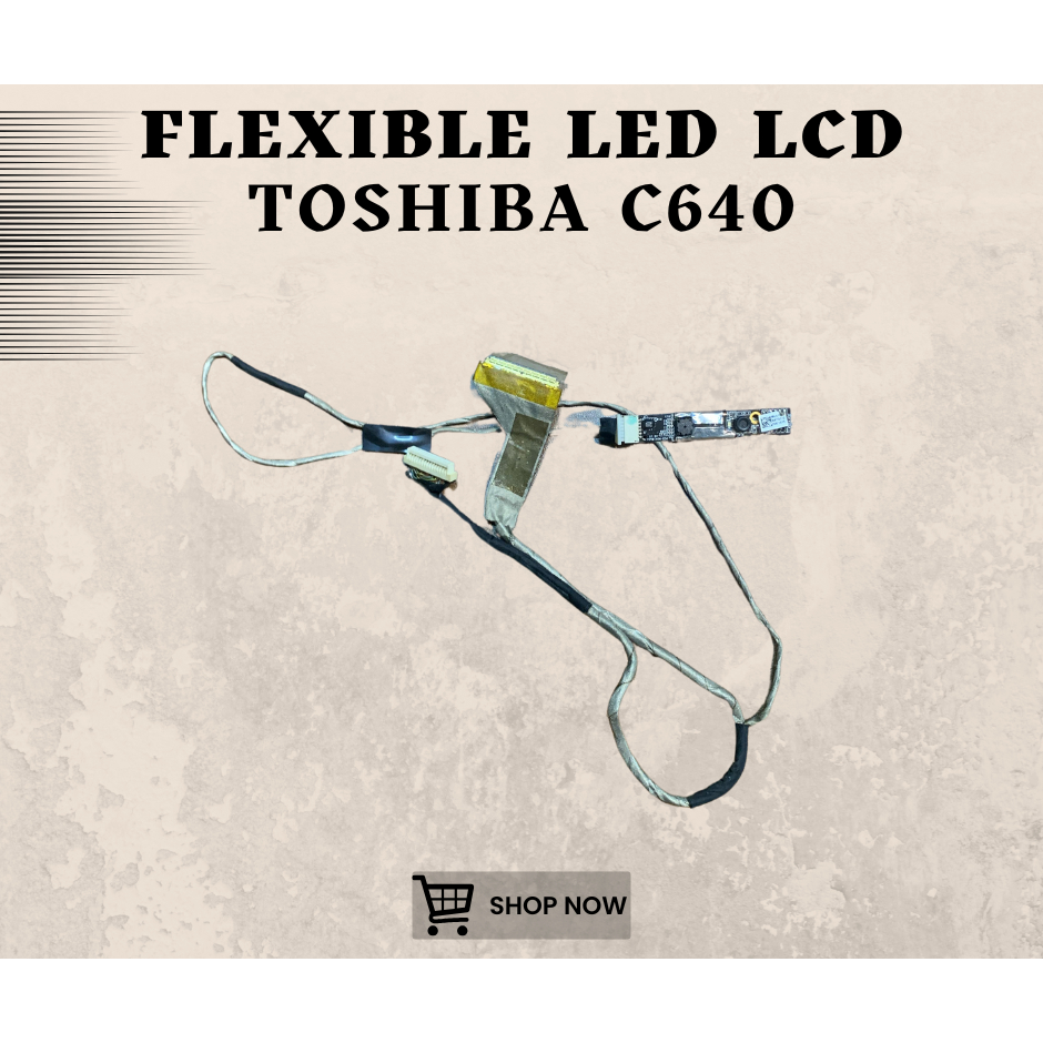 FLEXIBLE LED LCD LAPTOP TOSHIBA C640