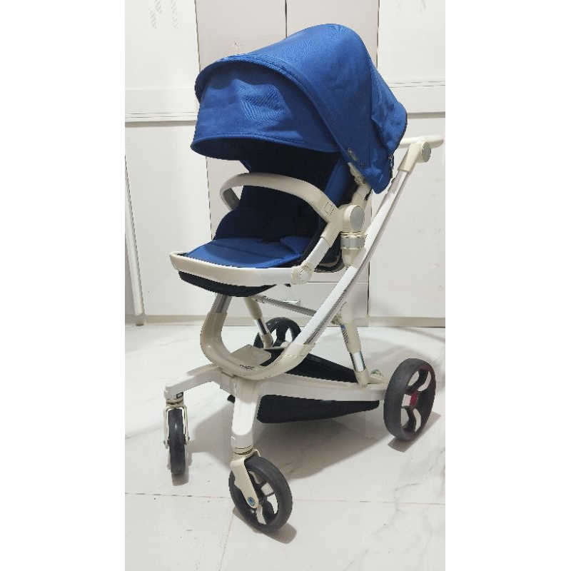 Preloved Stroller CL Quintas+ Blue