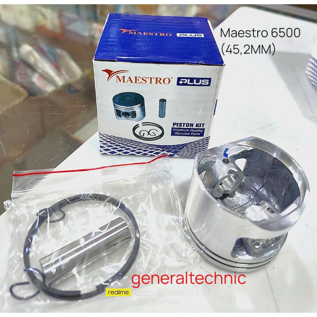 Piston Assy 6500L Maestro Piston Kit Maestro 6500L Piston + Ring 6500 Maestro