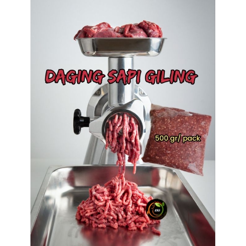 

[ TERMURAH ] Daging Sapi giling - Mince Beef - Bakso Sapi Burger 100% Halal