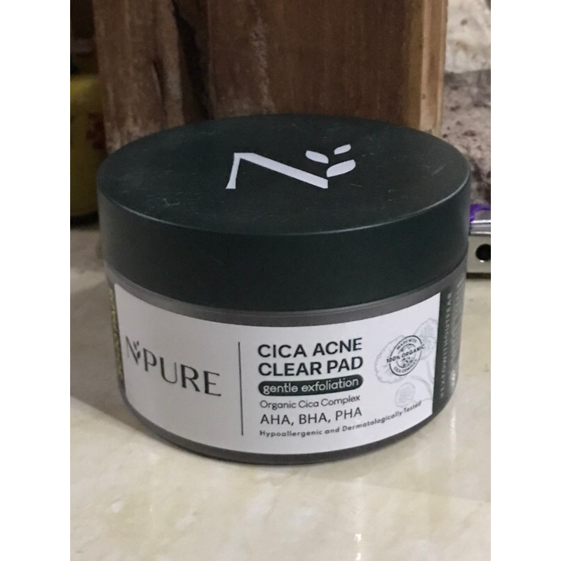 NPURE CICA ACNE CLEAR PAD (PRELOVED)