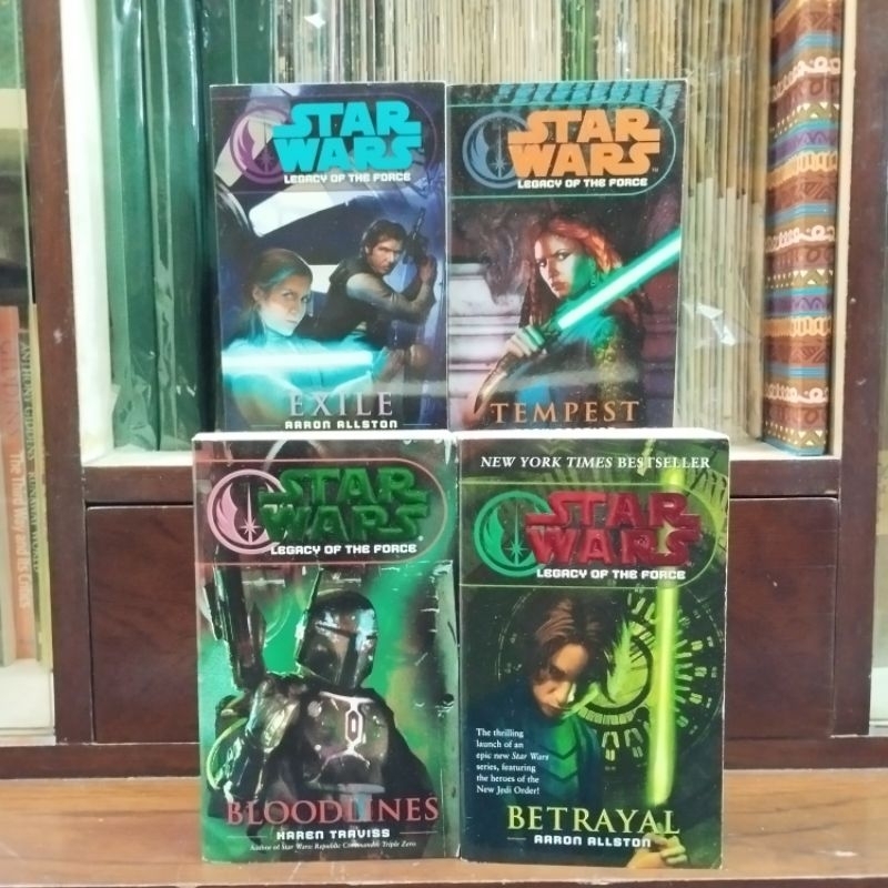 Star Wars Legacy Of The Force Series Novel