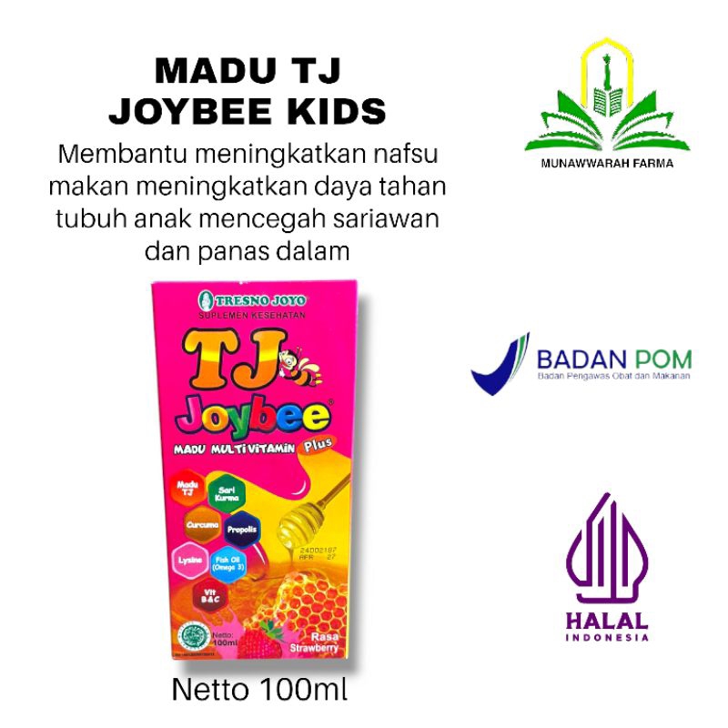 

Madu TJ Joybee Strawberry - 100ml