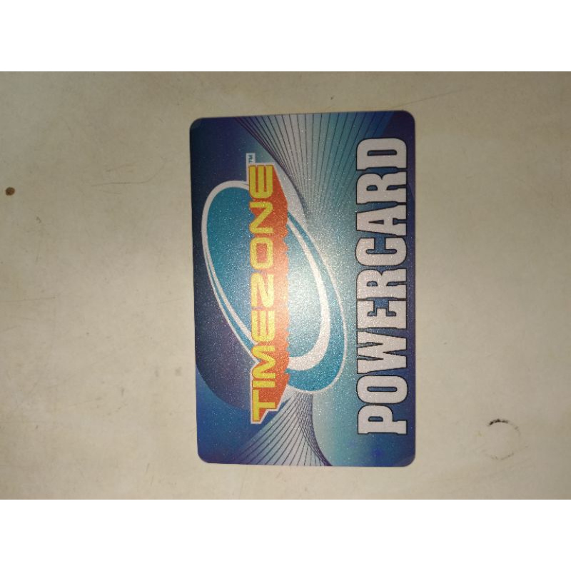 Koleksi Powercard Timezone Jadul Kartu Timezone Limited Edition Kartu Timezone Original