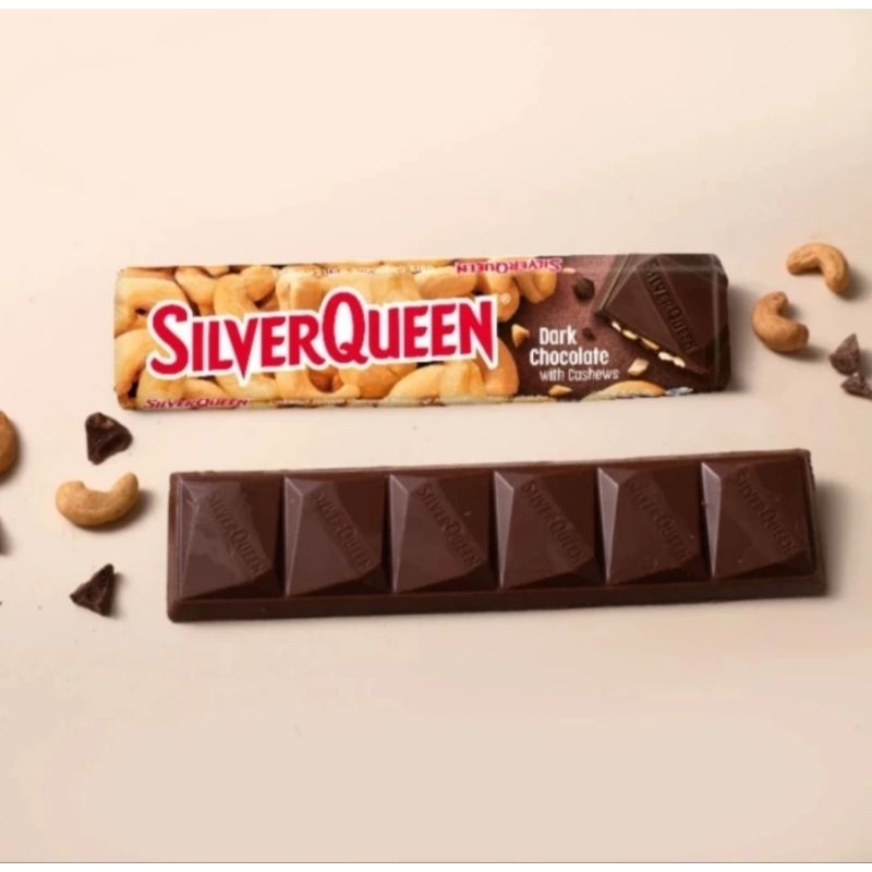 

Silverqueen Dark Chocolate With Cashew 58g