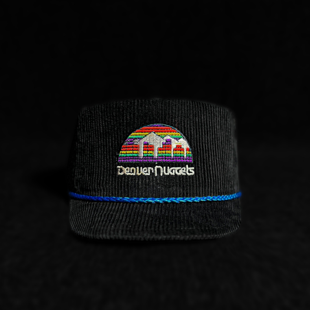 VINTAGE ROPEHAT CORDUROY - NBA DENVER NUGGETS *LIKE NEW