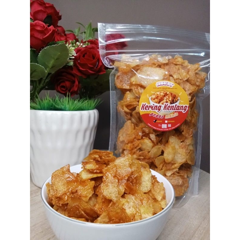 

Kering Kentang Pedas Manis 250gr