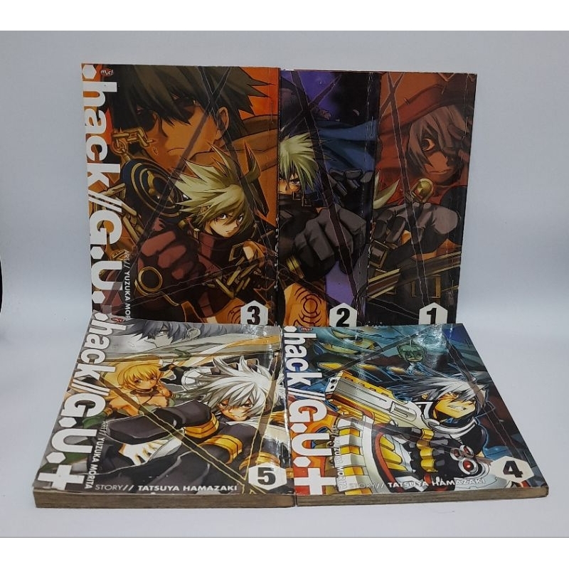 Komik .Hack//G.U.+ 1-5 set