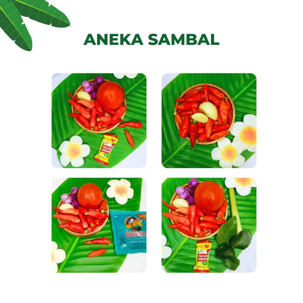 

Aneka Sambelan/ Macam - Macam Sambelan/ Sambelan Praktis/Aneka Sambelan Surabaya dan Bojonegoro