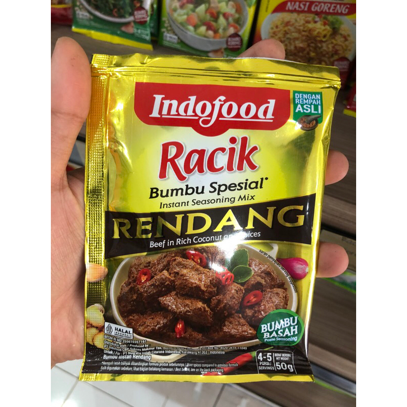 

Racik bumbu spesial Rendang 60g