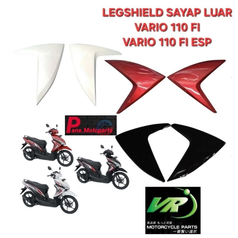 LEGSHIELD DEPAN SAYAP LUAR BODY DEPAN SAMPING VARIO 110 FI LED VARIO 110 FI ESP BEST QUALITY