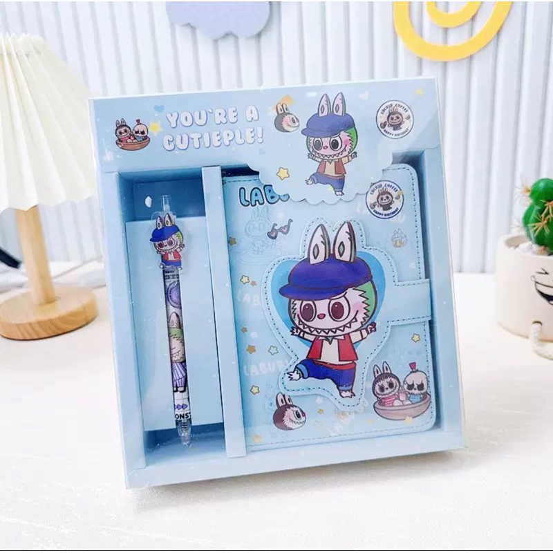 

MilL Notebook Buku Agenda 2in1 Gift Box Set Sanrio My Melody Cinamoroll