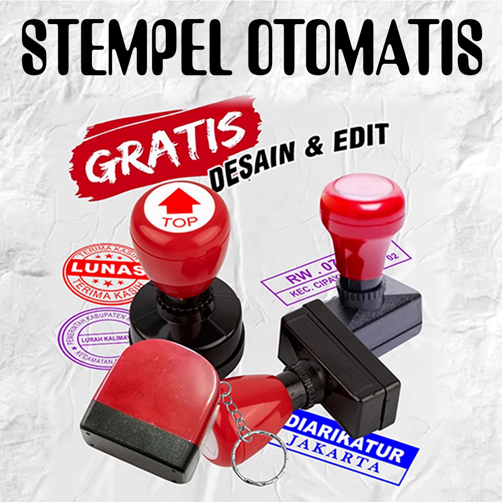 STEMPEL OTOMATIS | STEMPEL CUSTOM | STEMPEL FLASH | STEMPEL WARNA
