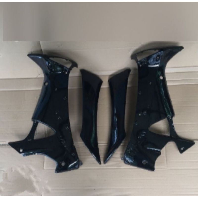 sayap luar dalam Supra x 125 lama 2005-2007 hitam