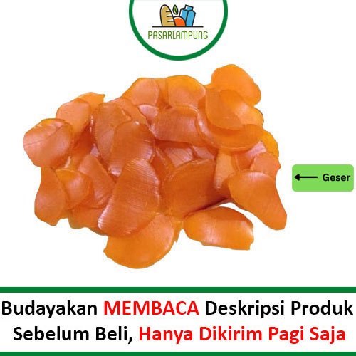 

Kerupuk Orange Mentah 250 Gram Pasar Lampung