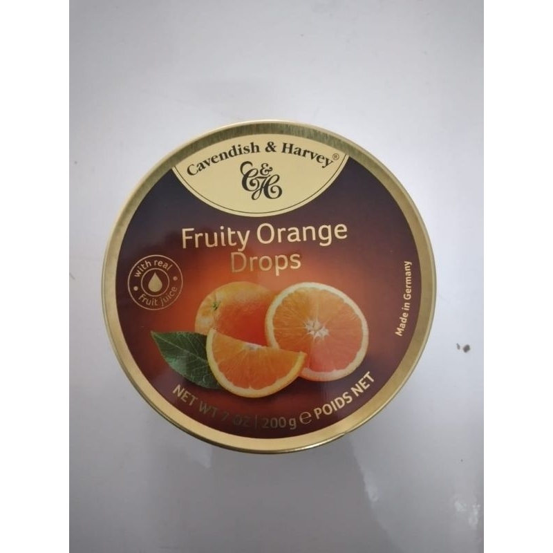 

Cavendish Fruity Orange Drops 200g