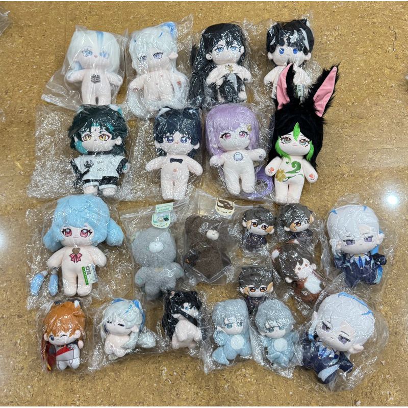 [READY STOCK] Genshin Impact Alhaitham Neuvillette Qiqi Scaramouche Sigewinne Xiao Weriothesley 10cm