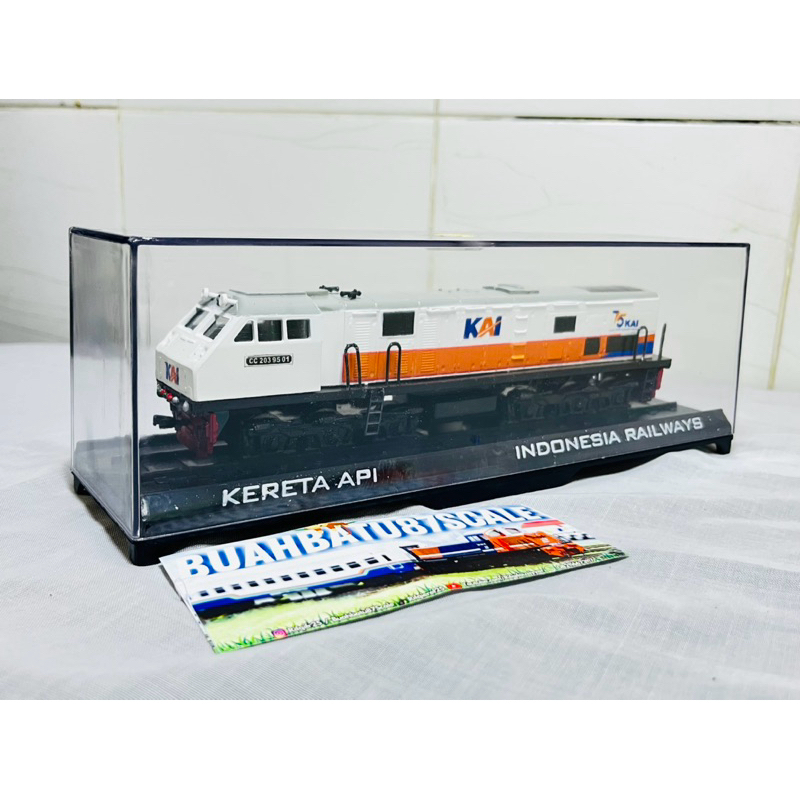 Miniatur Lokomotif CC 203 Livery KAI Skala HO