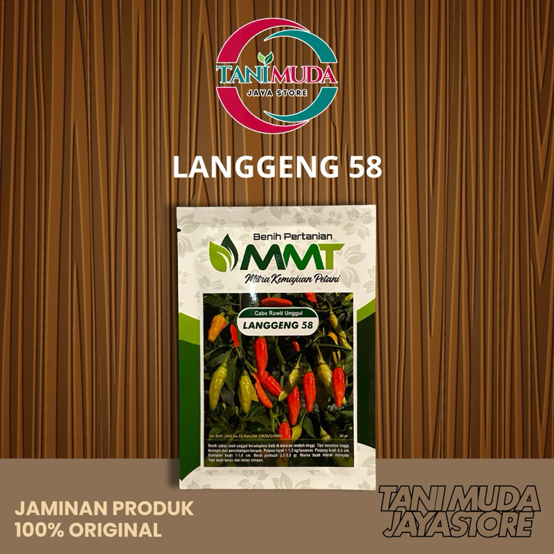 LANGGENG 58 BENIH CABAI RAWIT 10GRAM