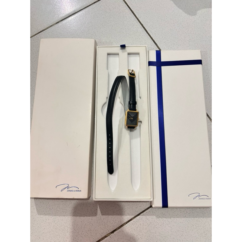 Jonas & Verus jam tangan wanita just for me black
