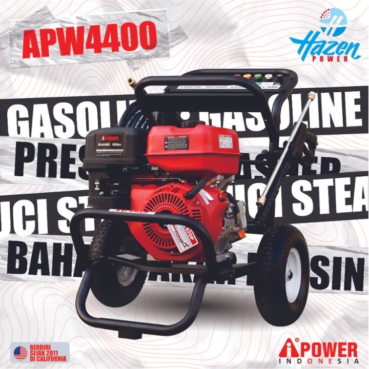 Alat Cuci Mobil Motor Jet Cleaner High Pressure Washer Aipower Type APW-4400 by HAZENpower