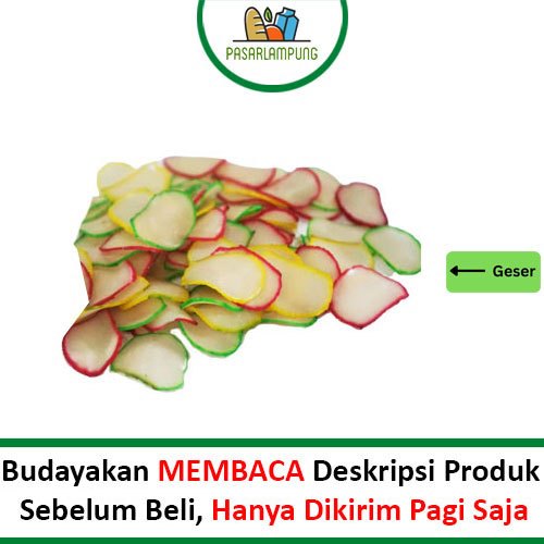 

Kerupuk Warna Mentah 250 Gram Pasar Lampung